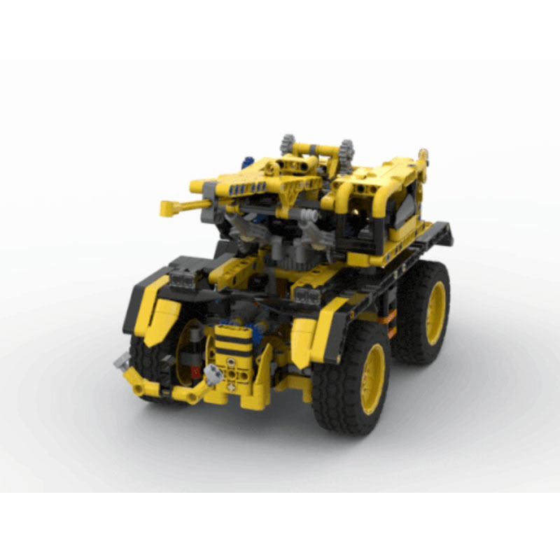 Agriculture Farming Education - MOC-271416 Bauernhof Landwirtschaft Geländekran Baustein-Set 745